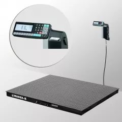 Весы платформенные с печатью этикеток МАССА 4D-PM-12/12-2000-RL