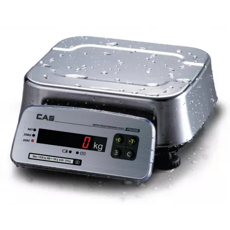 Весы порционные CAS FW500-E-15, влагозащищенные (LED)