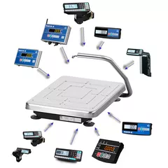 Товарные весы-регистраторы МАССА TB-S-15.2-2, с возможностью печати этикеток (весовой модуль)