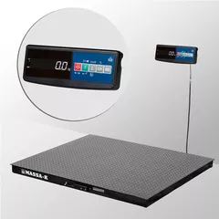Весы платформенные с печатью этикеток МАССА 4D-PM-10/10-500-A