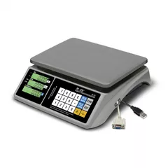 Весы торговые электронные M-ER 328AC-6.1 LCD Touch-M, RS 232 и USB