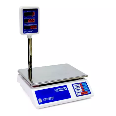 Весы торговые электронные МИДЛ МТ 15 МГДА (2/5; 230x330) 