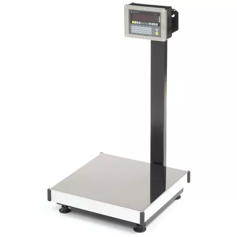 Весы товарные влагозащищенные МЕРА ПВм-3/150-П (400х400), IP-65 с антивандальным кронштейном